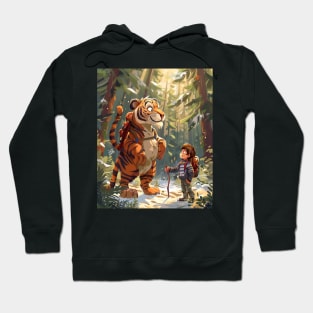 Calvin and Hobbes Detail Hoodie